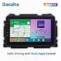 dasaita 9 android vehicle car radio player for honda vezel hr v hrv 2014 2015 2016 2017 auto stereo gps navigation carplay dsp