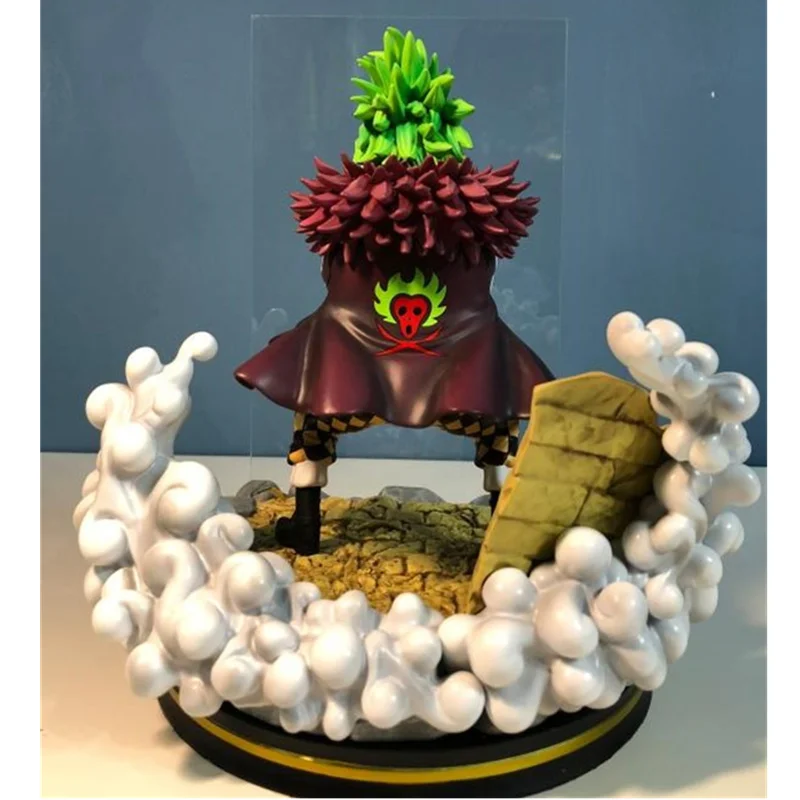 

8" One Piece Bartolomeo Statue Barto Club Bust Straw Hat Pirates Full-Length Portrait Hobyah GK Action Figure Toy BOX 21CM Q518