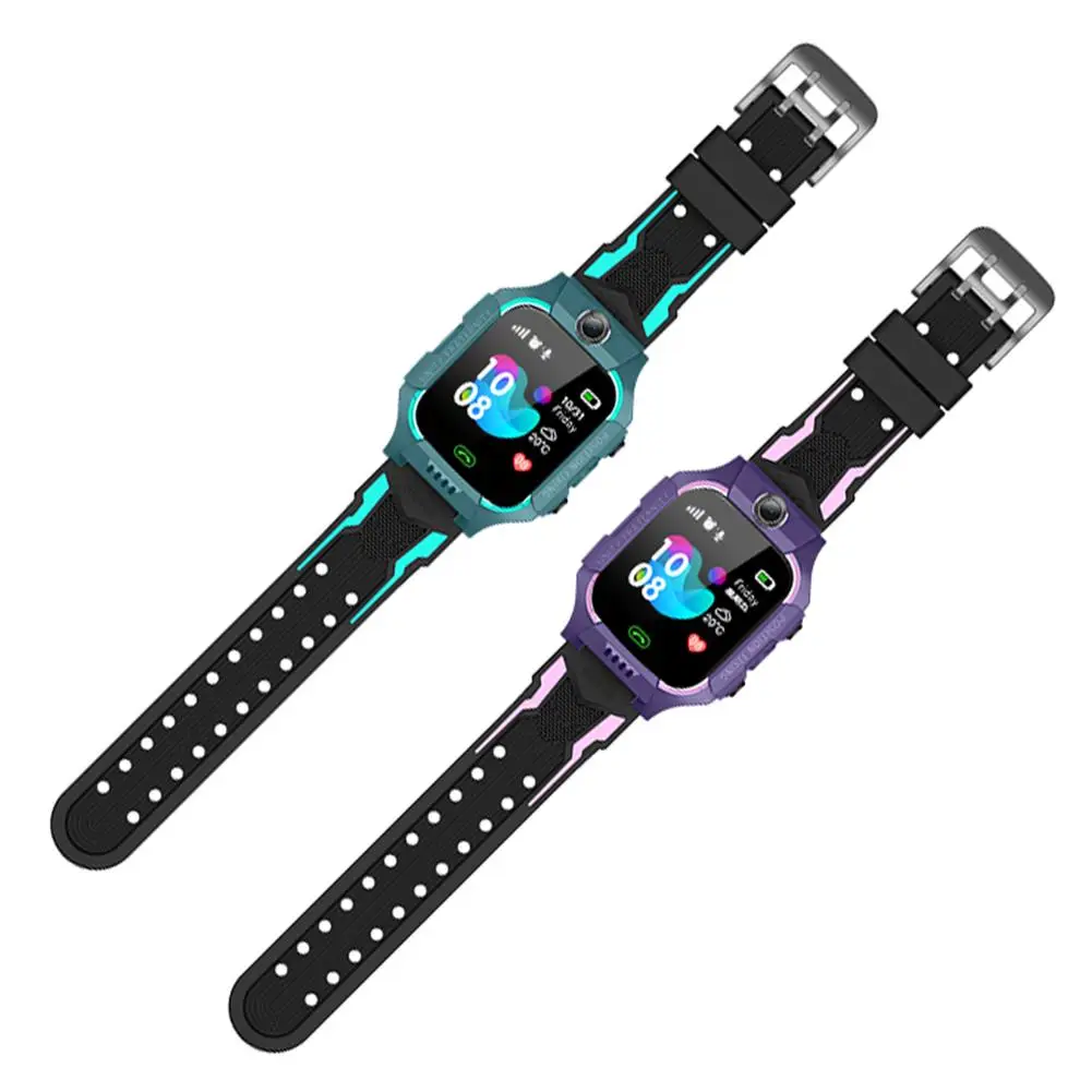 Детские умные часы Z6 детские с GPS трекером камерой кнопкой SOS напоминанием о