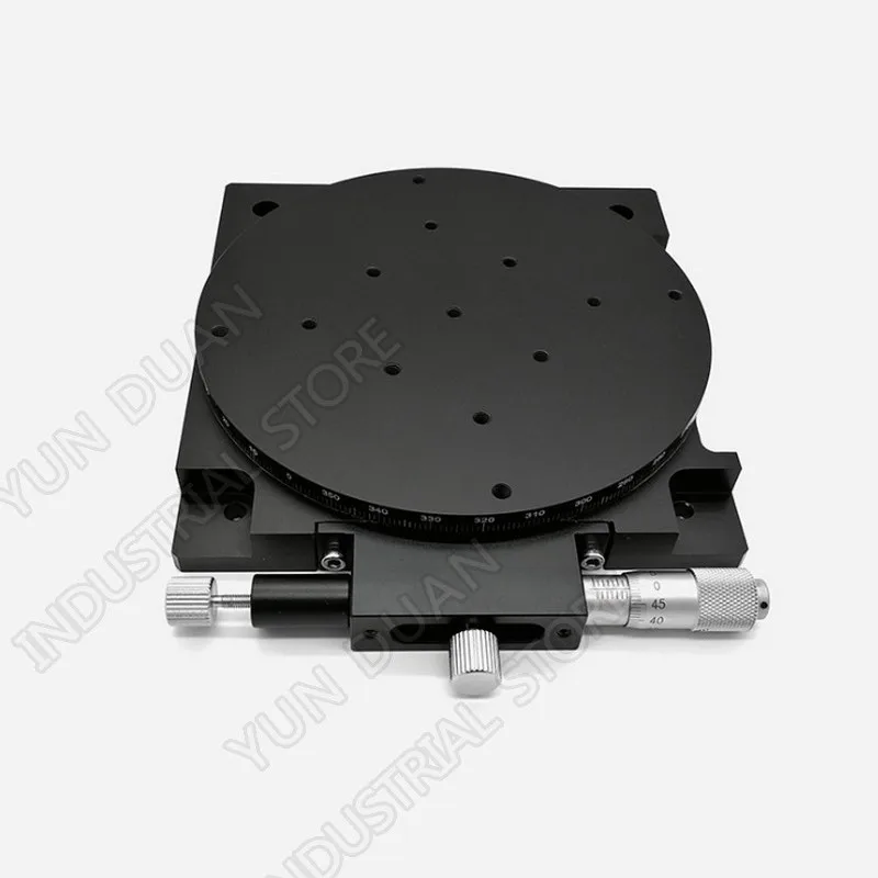 5 &quotR оси 125 мм Руководство 360 градусов Поворотный раздвижной стол микрометр