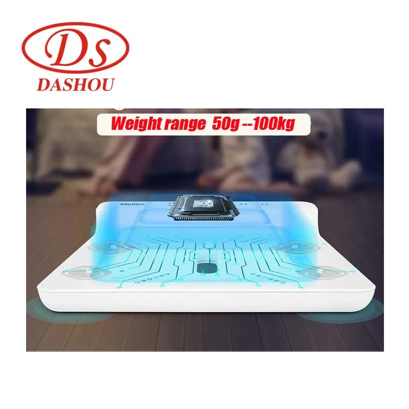 DS Mini детские весы 50 г 100 кг USB зарядка для домашнего использования сплит дизайн