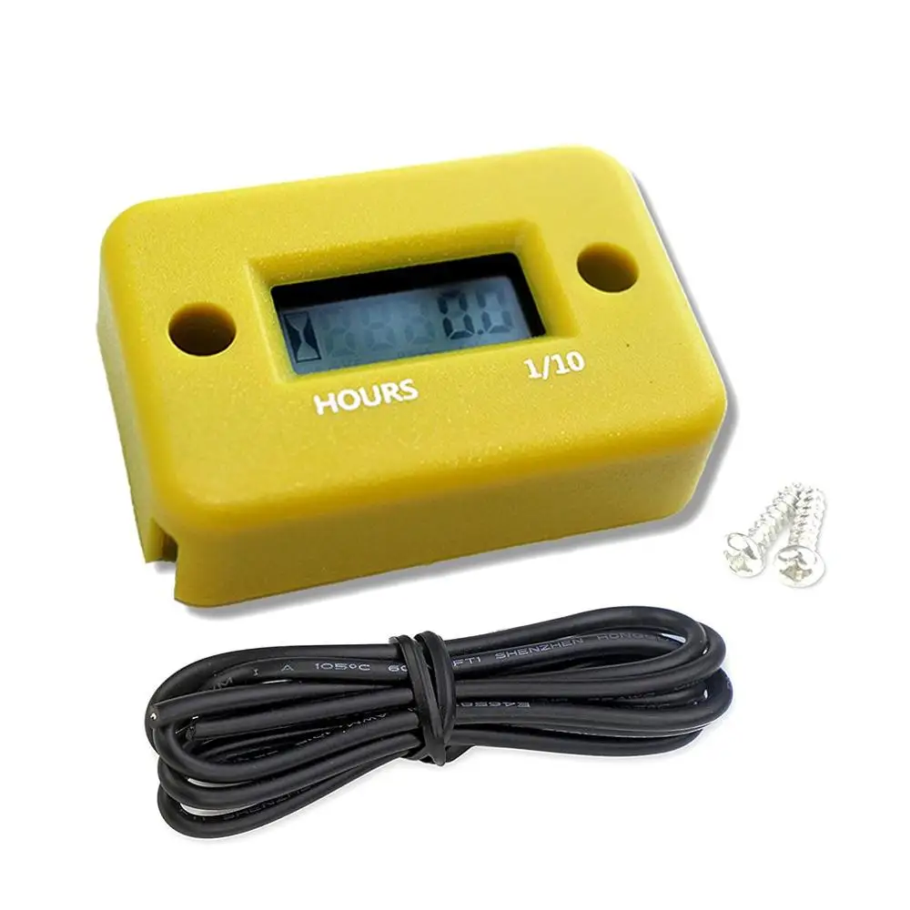 Motorcycle Hour Meter With Battery Timer Inductive Moto Digital Jet Ski Accumulator Working Gauge | Автомобили и мотоциклы