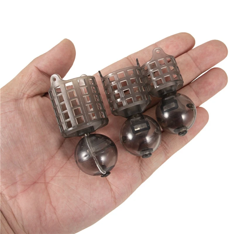 4 шт. свинцовый слиток для ловли карпа наживка пластиковая блесна кормушка