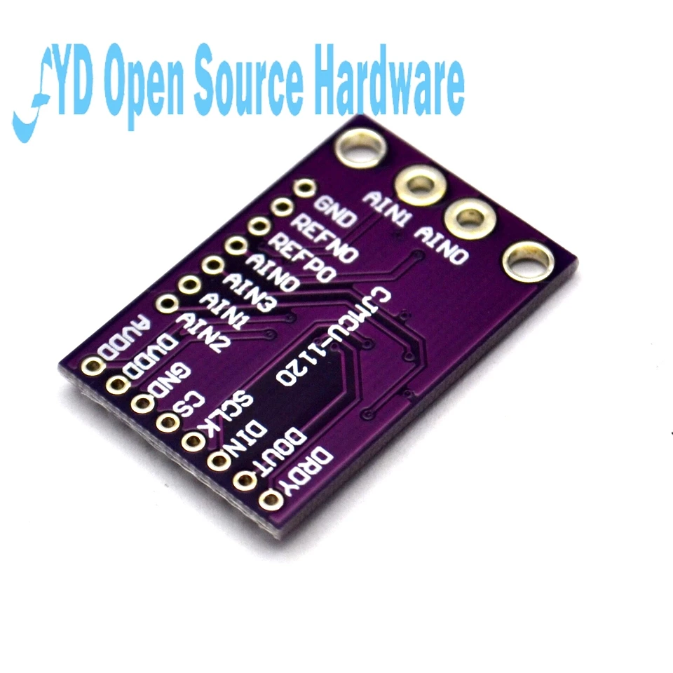 1pcs MCU-1120 Type K Thermocouple Module ADS1120 High Precision 16-Bit Analog-to-Digital Converter ADC | Электронные компоненты