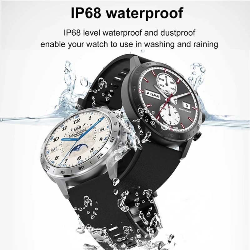 

2021 New Smart Watch Men Full Touch IP67 Waterproof Bluetooth Call Watches ECG PPG Heart Rate Smartwatch For Xiaomi Huawei Phone