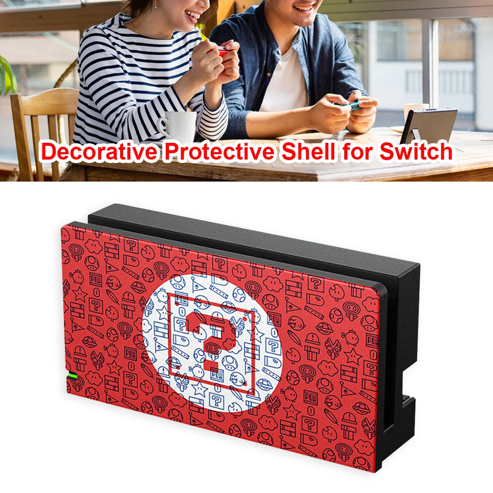 Мультяшный защитный чехол для игровой консоли декоративный с защитой от царапин