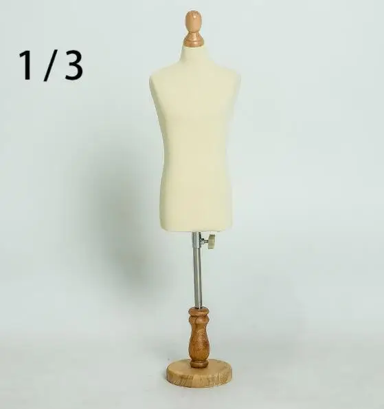 1/3 Male dress form Mannequin jewelry flexible women Student sewing 1:3scale Jersey bust adjustable rack Mini Size C810 | Дом и сад