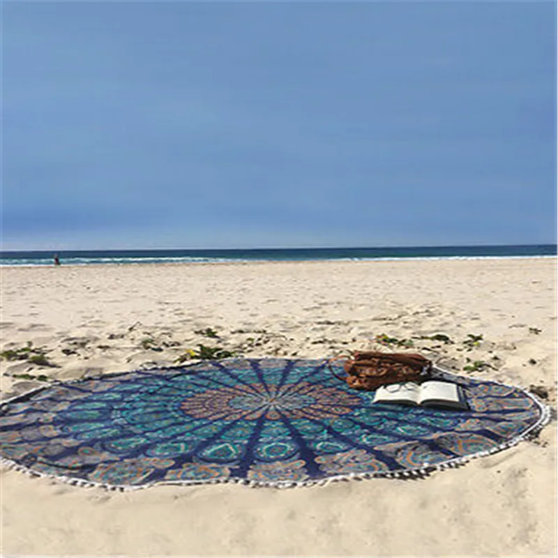 Модное пляжное полотенце гобелен принт павлина с буквами бохо богемный стиль йо