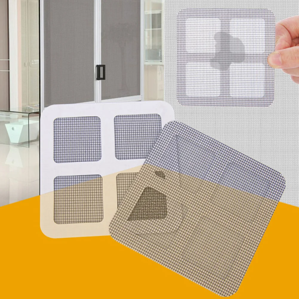 3Pcs Repairing Mesh Net Door Window Patch Sticker Anti-Insect Fly Mosquito Insect Broken Home Screen | Дом и сад