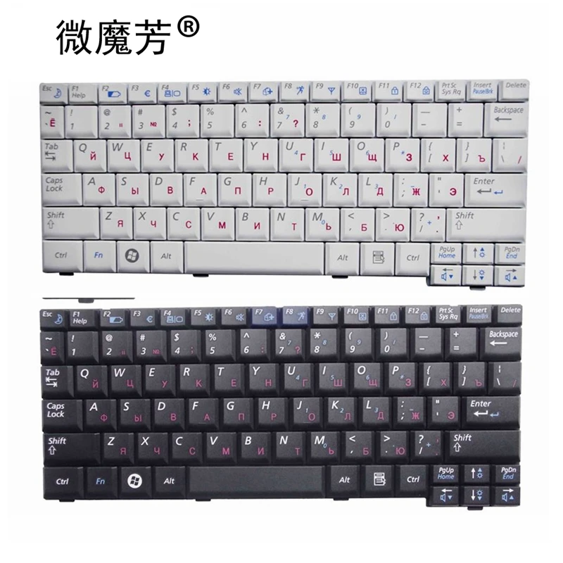 

New Laptop Keyboard For Samsung NP-NC10 NC10 ND10 N108 N110 N130 Np-N130 N140 NC310 CNBA5902419Q BA59-02419Q n128 RU