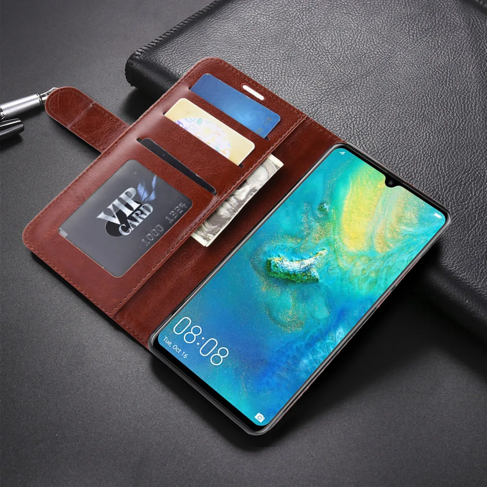 Кожаный чехол-кошелек для Huawei P30 Pro P20 Lite P40 Mate 20 30 P Smart Z чехол телефона магнитный