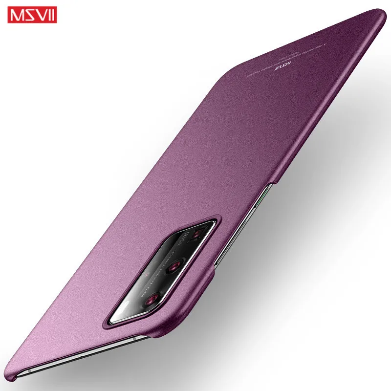 Чехол для Huawei P40 lite роскошный чехол Msvii Pro Ультратонкий чехлы Nova 6