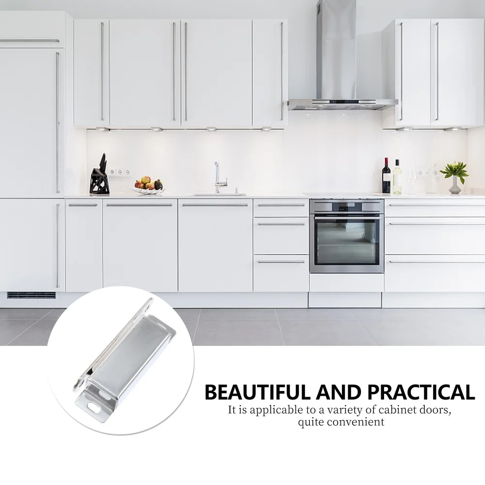 

4pcs Strong Magnetic Door Catch Closet Wardrobe Drawer for Home Office