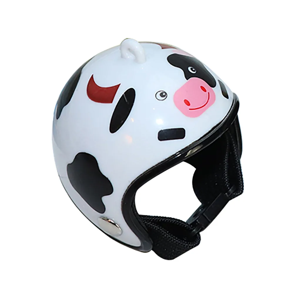 Шлем для домашних животных Курица птица маленькая жесткая шапка Забавный