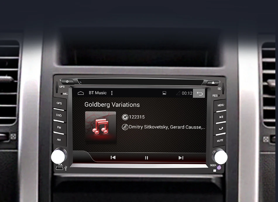 Eunavi Универсальный 2 Din Android 9 dvd-плеер автомобиля Мультимедиа Радио Стерео gps Navi ips сенсорный экран wifi bluetooth TDA7851 8 ядер