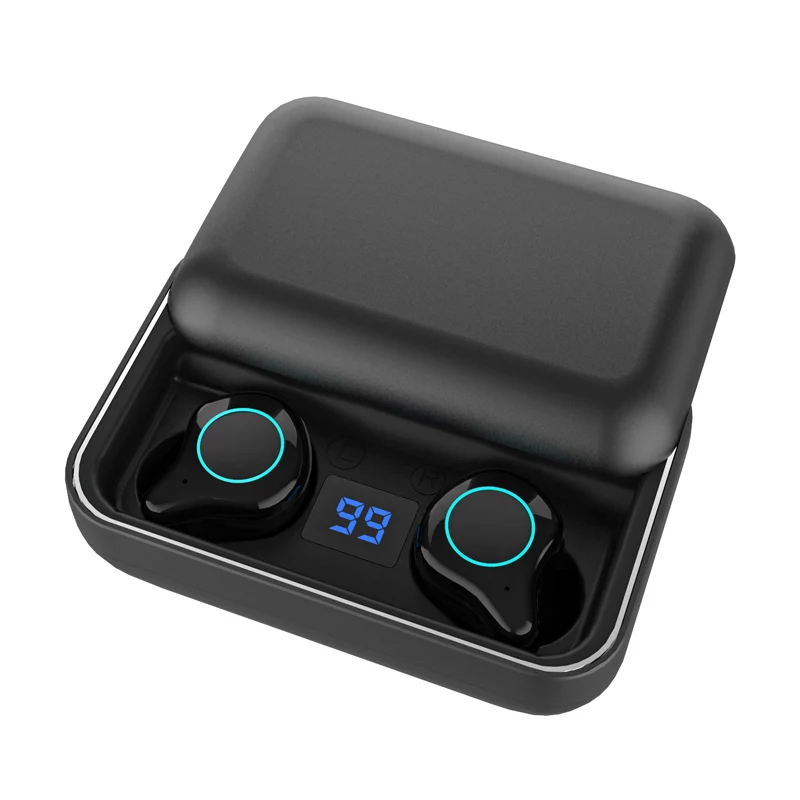 Наушники вкладыши TWS с R6 HD Вызов Bluetooth 5 0 наушники сенсорный Управление
