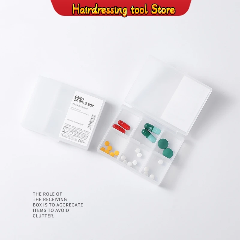 Buy 2 Get 9% Off Removable Portable Folding Medicine Box Capsule Container Plastic Empty Jewelry Beauty Tool Storage | Красота и