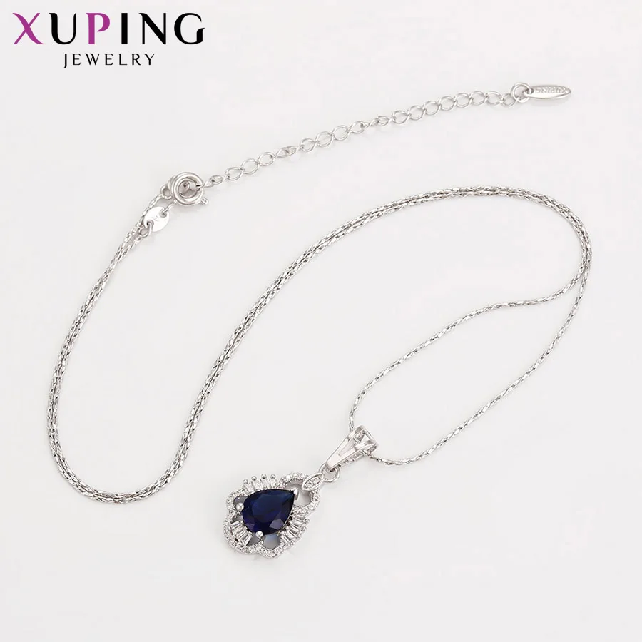 Xuping ювелирные изделия элегантный шарм дизайн кулон с родиевым покрытием для
