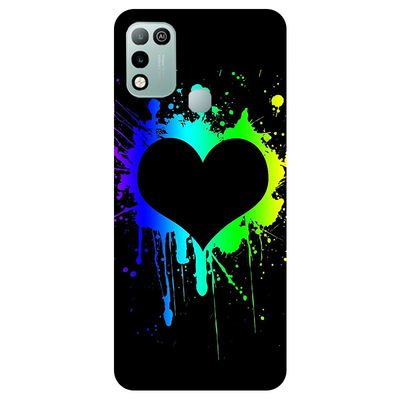 for infinix hot 10 play case silicone soft tpu back cover phone case for infinix hot 10s nfc fundas hot10 10t 10play bumper free global shipping