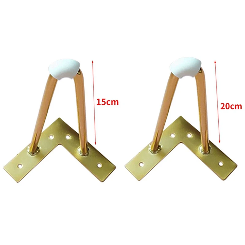 

8Pcs 8 Inch/6 Inch Gold Hairpin Legs Protectors for Furniture Legs Sofa Cabinet Furniture Leg Feet