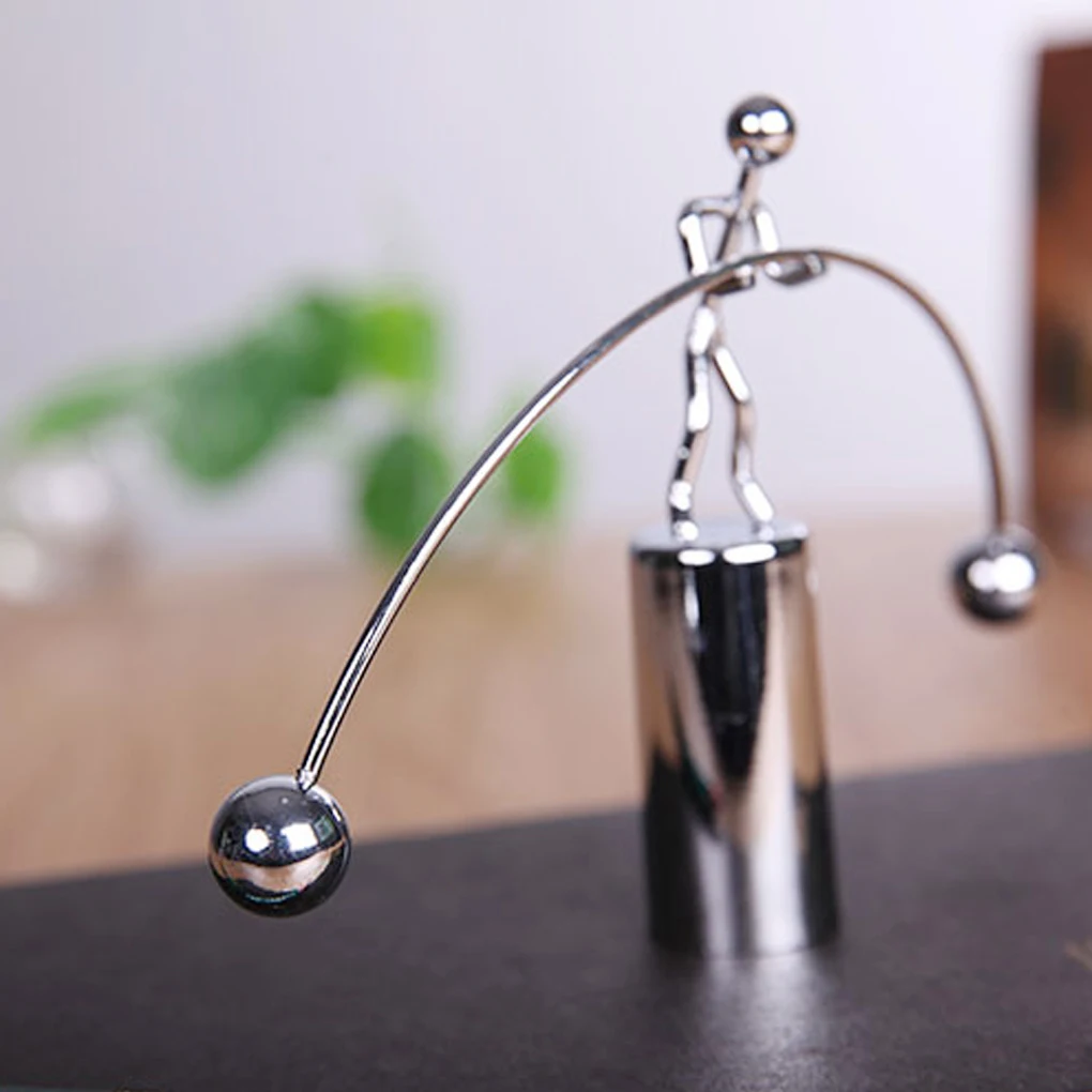 1 шт. баланс Набор детских качелей Сталь игрушка настольная лампа вращающийся