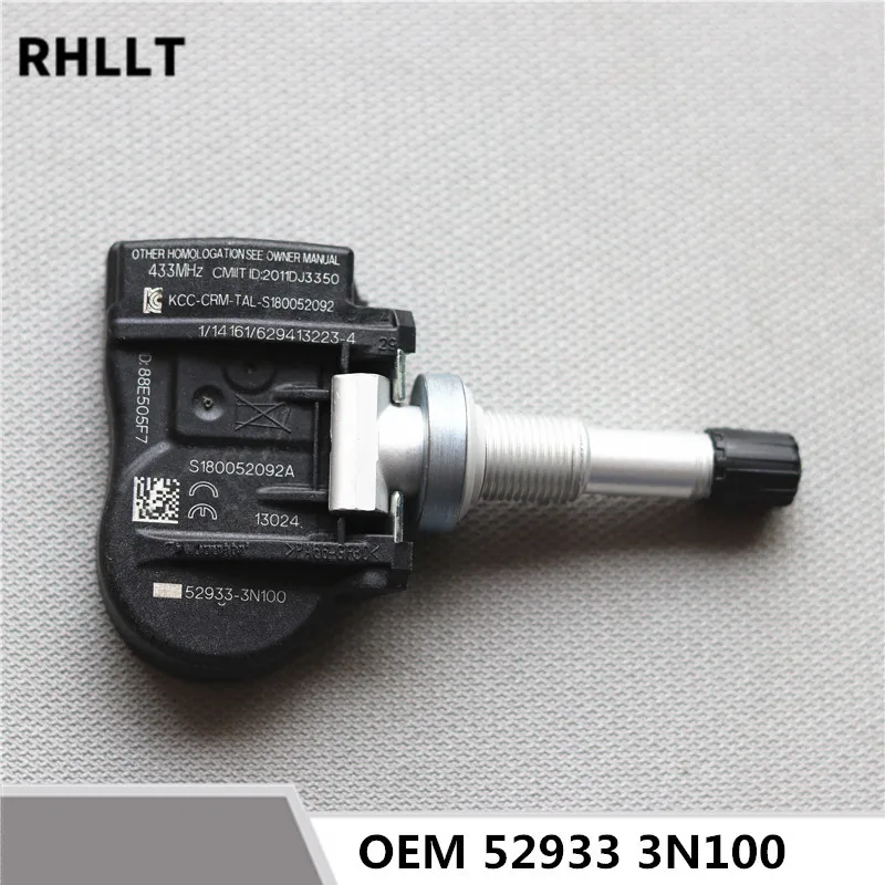 Новый оригинальный датчик давления в шинах для Hyundai/Kia TPMS шин 529333N100 529332M650 Santa fe 2010