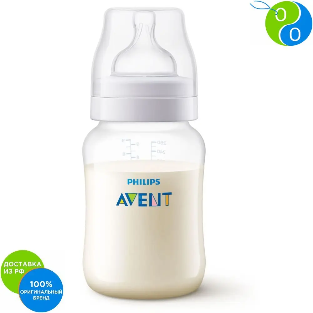 Philips Avent Бутылочка для кормления Anti Colic 260 мл 1шт PP|Бутылки| |