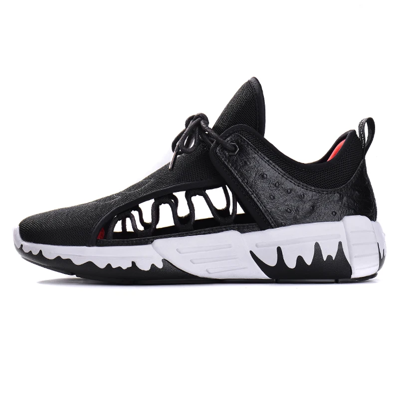

Summer Running Shoes Men Black Sneakers Future 3D Openwork Quick Dry Camo Shoes Outdoor Leisure walking sneakers Women