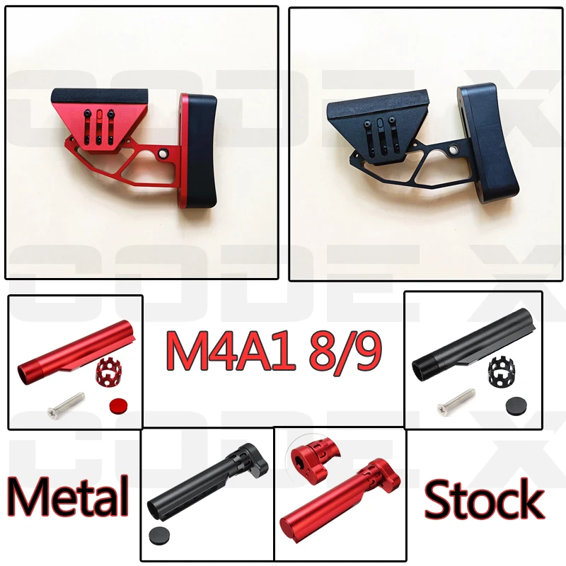 Кодовый X гелевый шариковый пистолет jinming 9 M4A1 GEN 8 gel WBB blaster butt Metal Core gun toy XLR metal
