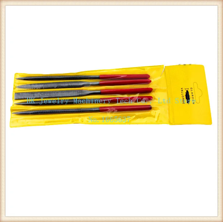 

wax files big set of 5 pcs in pillar Semicircle file based carving wax/triangle file/boxer file/tools size 5*180mm