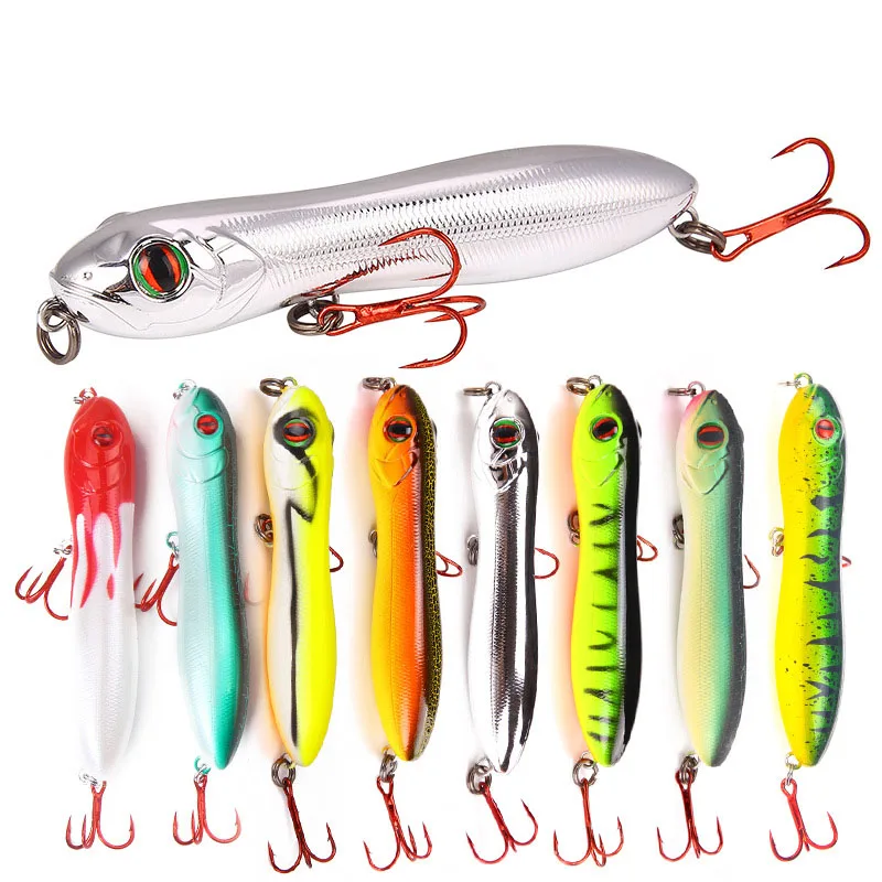 

10cm 16.1g Snakehead Pencil Fishing Lure Pesca Top Fishing Bait 3D Eye Hard Bait Iscas Artificiais Fishing Gear Bionic Fake Bait