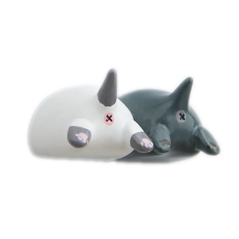 Магнитная наклейка на холодильник с мультяшными животными кошкой ягодицами