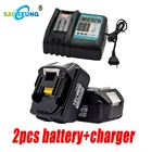 Аккумулятор Makita 7000 мА  ч, 18 в, совместим с BL1860B BL1850B BL1840B BL1830B и другими моделями