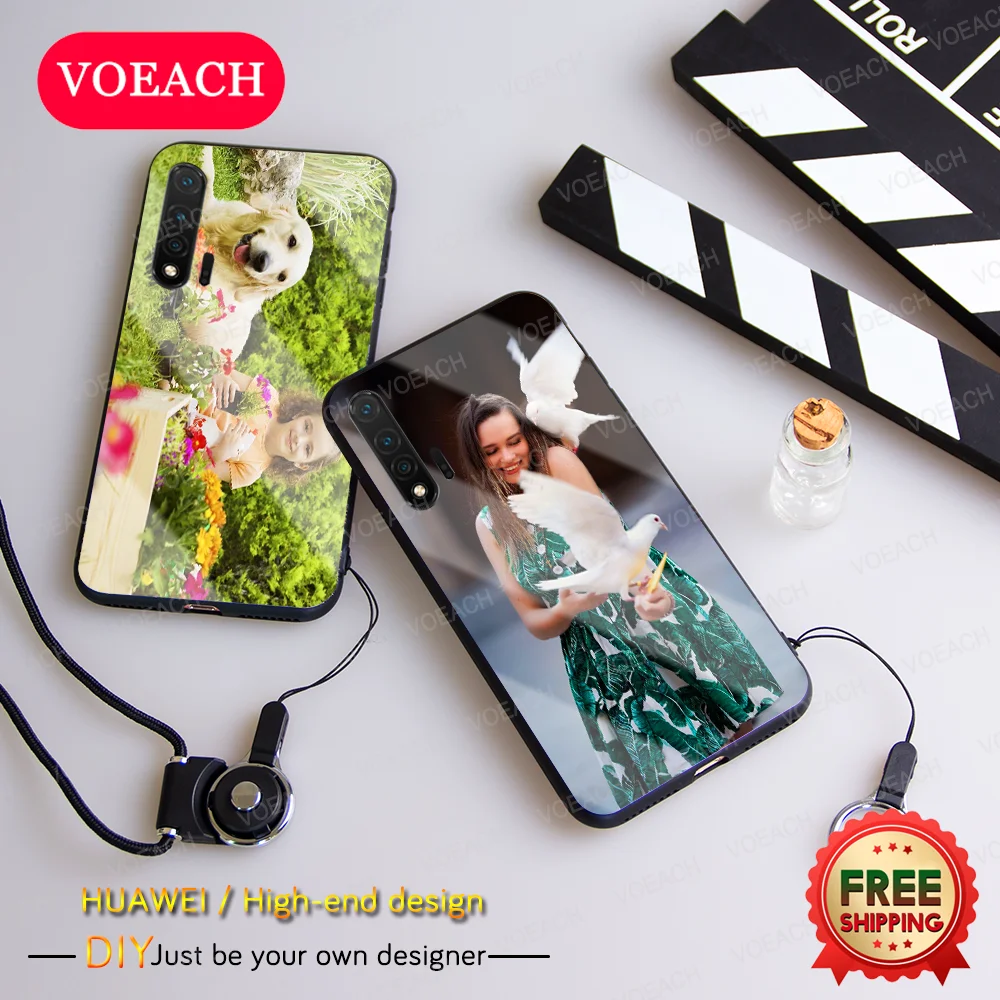 Чехол для телефона Huawei с защитным стеклом для моделей P30, P20 Pro Lite, Mate 30 Pro, Y9, P Smart Plus 2019, Nova 5i, 6, Honor 10i, 20i, 9X.