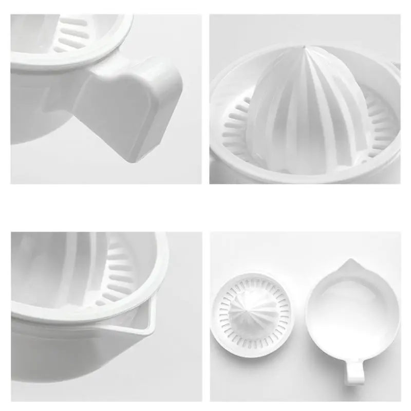 2020 новая пластиковая двухслойная бытовая ручная соковыжималка для цитрусовых