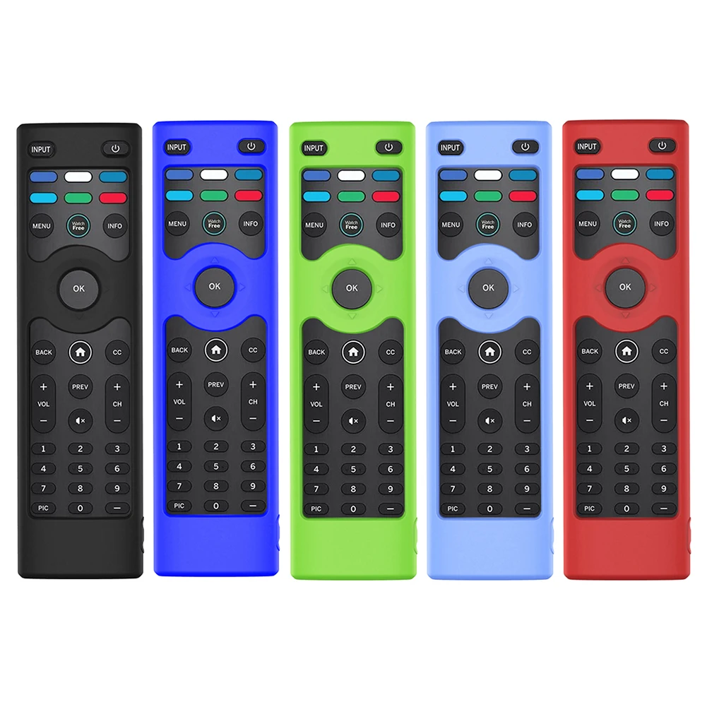 Half-Cover Remote Control Case Shockproof Silicone Protective Cover Anti-Slip Shell Accessories for VIZIO XRT140 Smart TV | Электроника