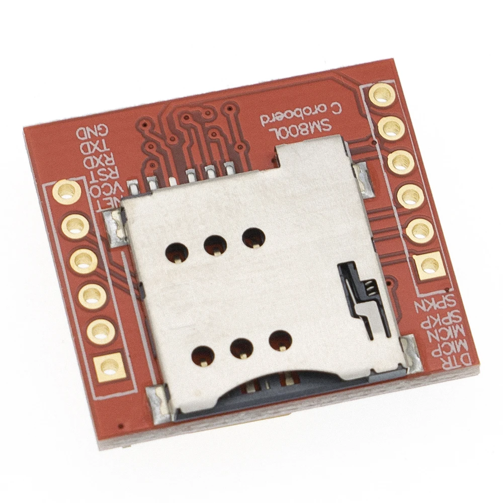 10 шт./лот самый маленький SIM800L GPRS GSM модуль MicroSIM карта Core плата четырехдиапазонный