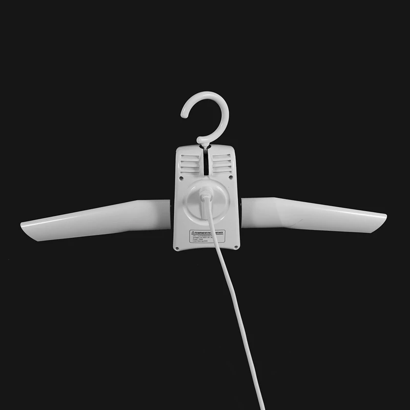 

Portable Clothes Hangers Electric Laundry Dryer Smart Shoes Dryer Rack Coat Hanger for Winter Home Travel Rod Rack Hangers(EU Pl