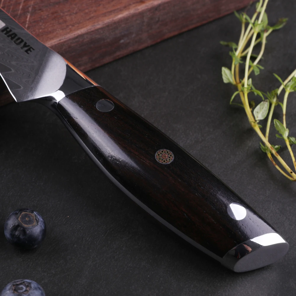 3 5 дюймовый нож для очистки овощей из дамасской стали мелкие кухонные ножи