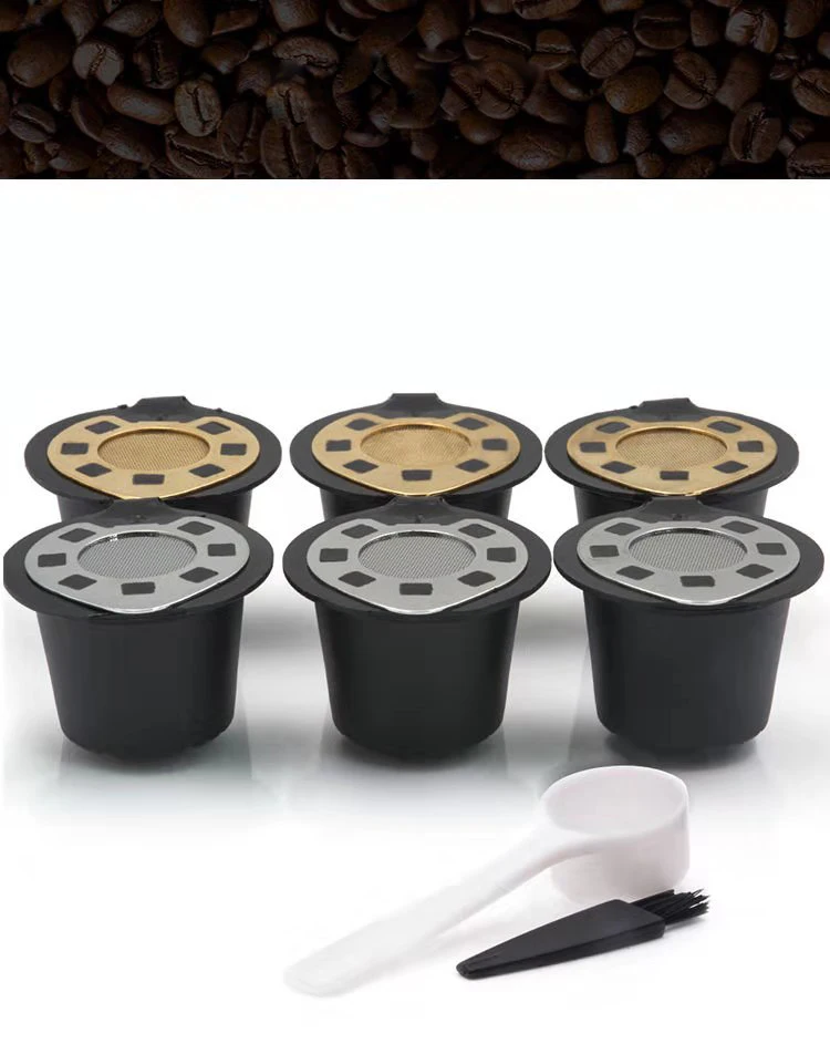 Многоразовые nespresso 3 шт обновленная версия с хорошим эффектом фильтрации, богатый жир и деликатный внешний вид капсула nespresso кофе фильтр инструменты бариста кухонные принадлежности