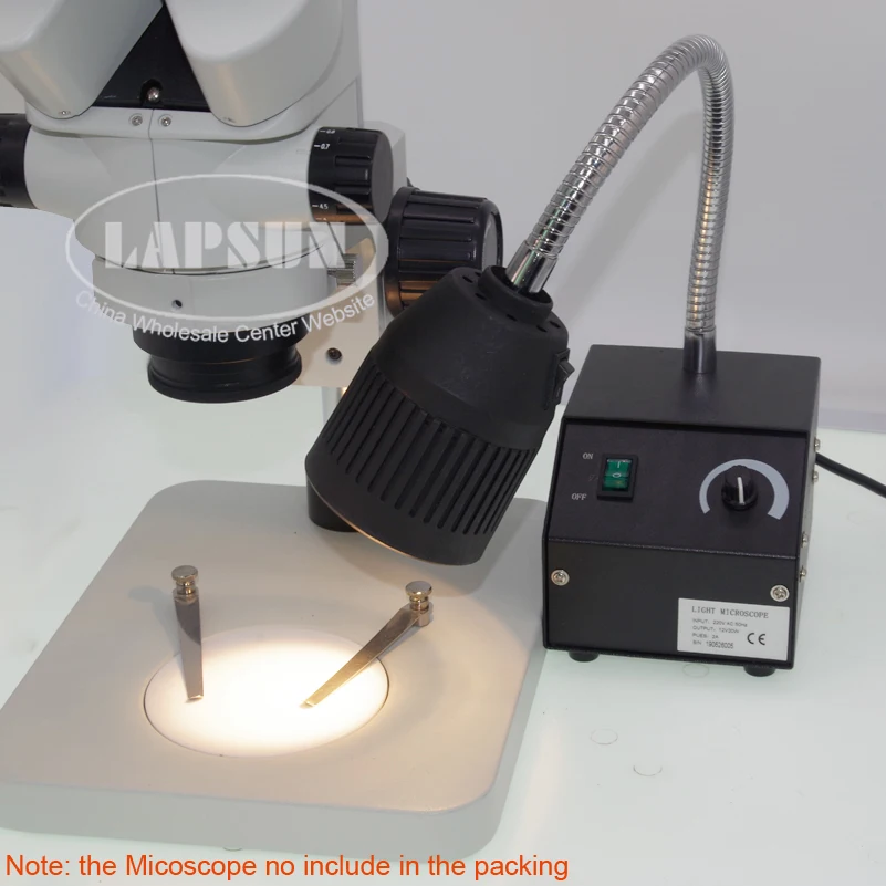 Регулируемый галогенный светильник переменного тока 20 Вт 220 В лампа гусиная шея