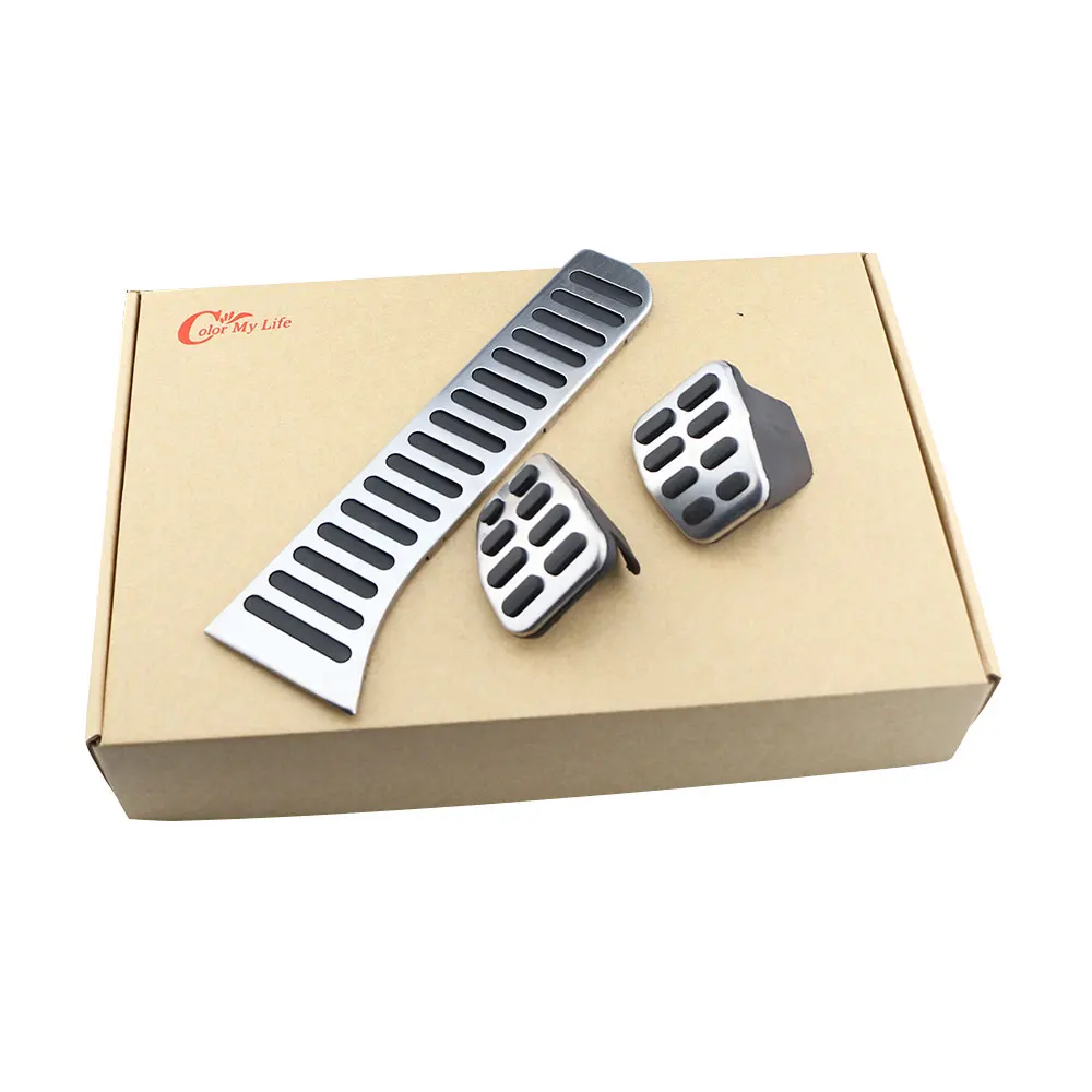 Color My Life RHD Aluminum Car Pedals Brake Accelerator Pedal for VW Golf 6 Scirocco Jetta MK5 MK6 PASSAT Skoda Octavia | Автомобили и