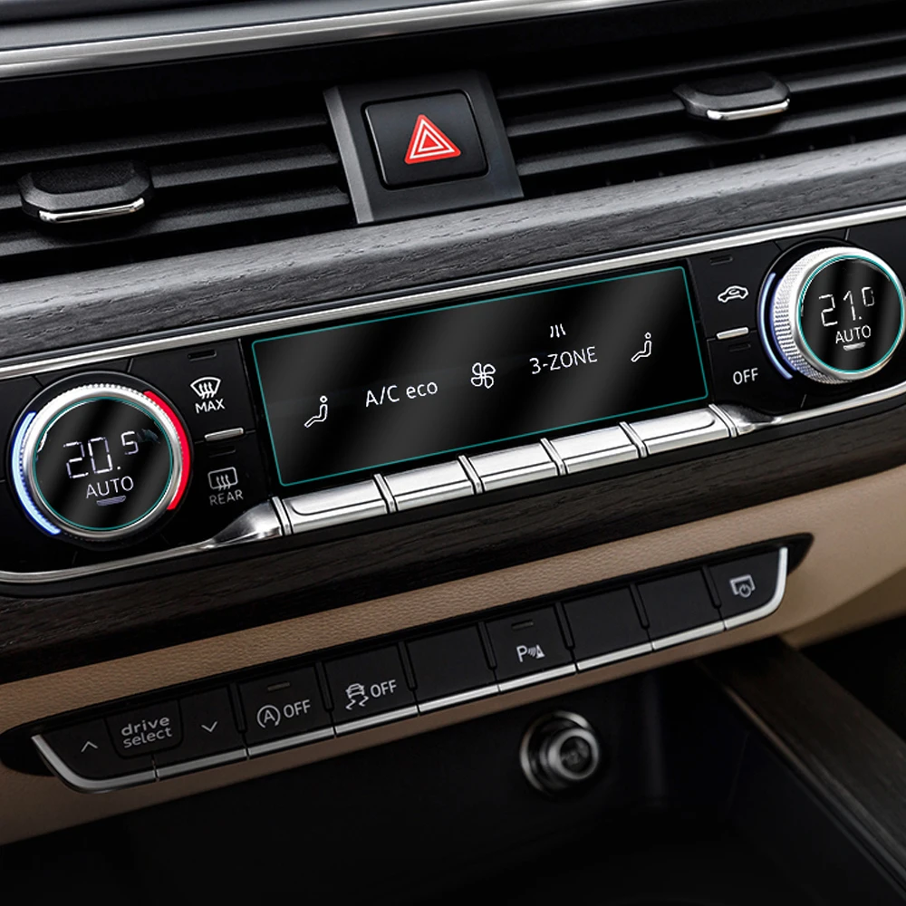 CarManGo Автомобильная Передняя Защитная пленка для экрана A/C из ТПУ с защитой от