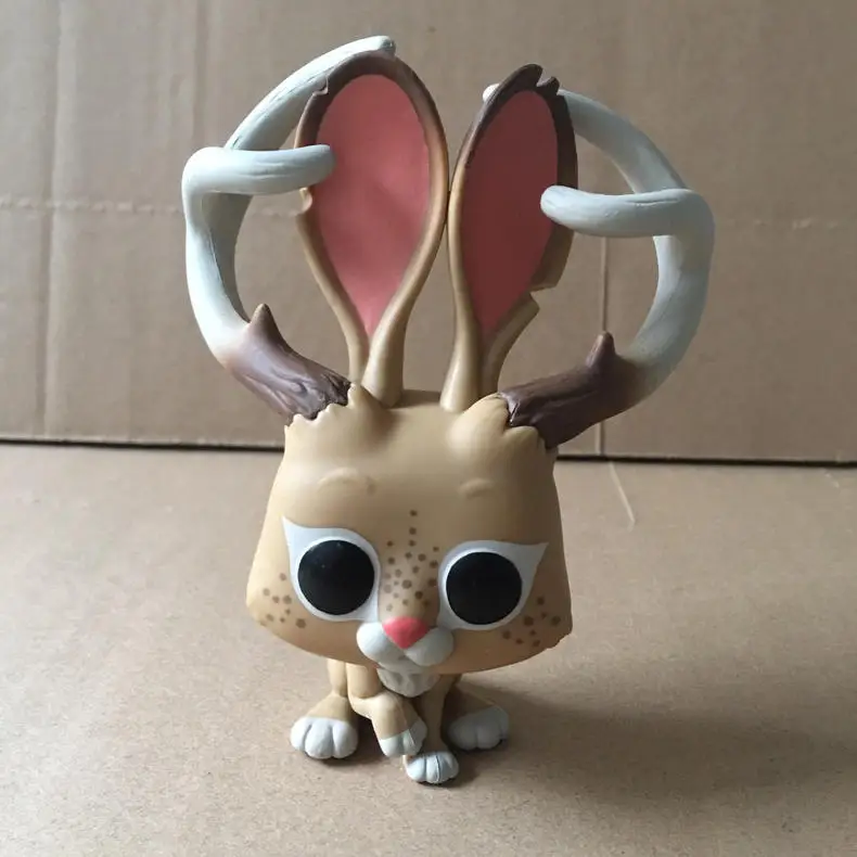 

Original Secondhand Jackalope Vinyl Action Figure Collectible Model Loose Toy No box