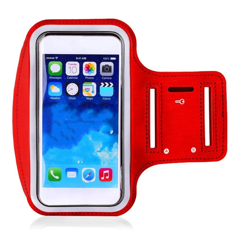 

New 1PC Outdoor Sports Phone Holder Armband Case for Samsung Gym Running Phone Bag Arm Band Case for iPhone 11 xs max 6.5 inch