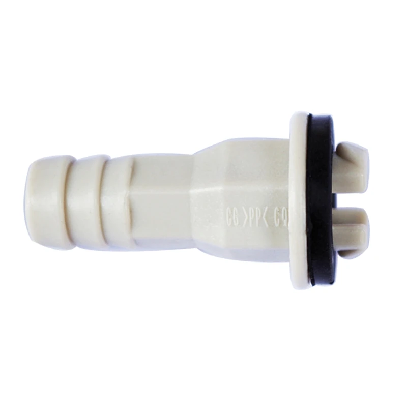 

For MEDIA AC System Drain Hose Connector Elbow 17mm/0.67in w/ Rubber Ring No Leaking Higher Tightness