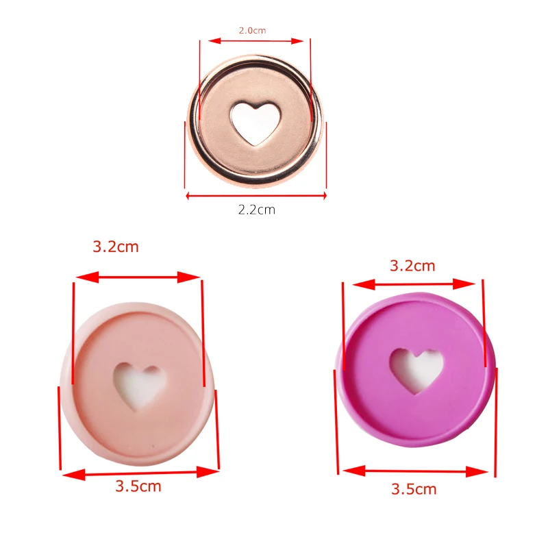 6 шт. пластиковый блокнот с отверстием в форме гриба пластиковая дисковая пряжка