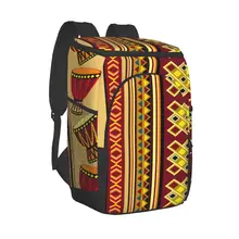 Picnic Cooler Backpack African Drum Waterproof Thermo Bag Refrigerator Fresh Keeping Thermal Insulated Bag