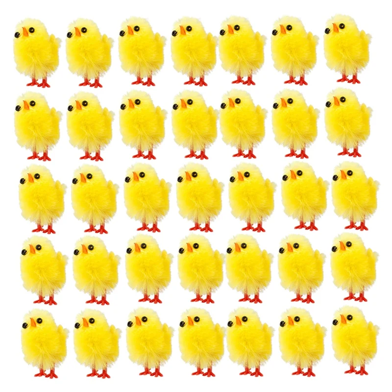 

Simulation Easter Yellow Chick Mini Toys Plush Chicken Gift Home Decor Plush Chicken Toys for Kids