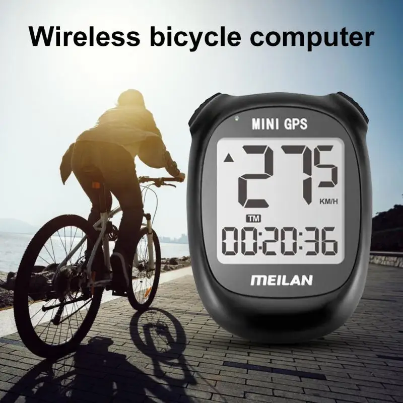 

Meilan M3 GPS Bike Computer Waterproof Bicycle Speedometer Speed Altitude DST Ride Time Wireless Odometer Cycling Stopwatch